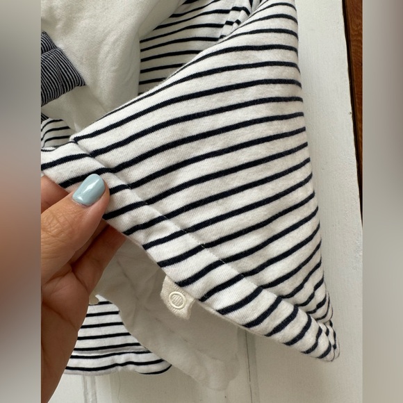 Petit Bateau Striped Cotton Cape (Toddler/Baby) - One Size - Picture 6 of 7